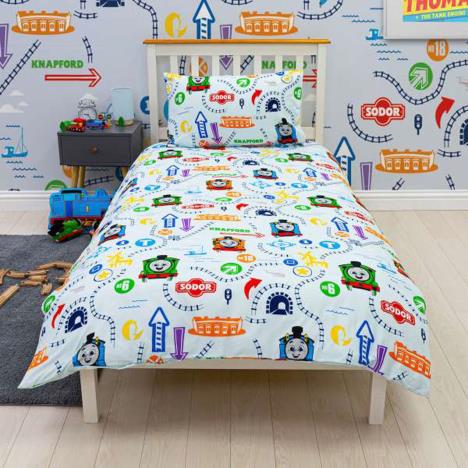Thomas & Friends Reversible Single Duvet Bedding Set Extra Image 1